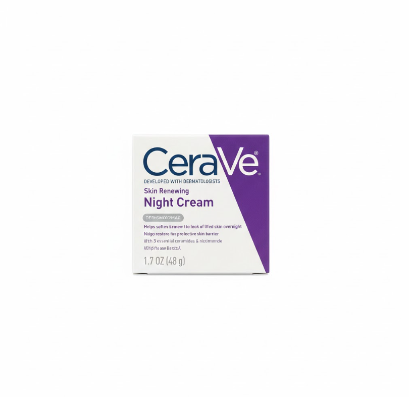 CeraVe Skin Renewing Night Cream Face Moisturizer 48g